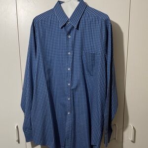 Ralph Lauren Purple Label Blue Checkered Men's Shirt